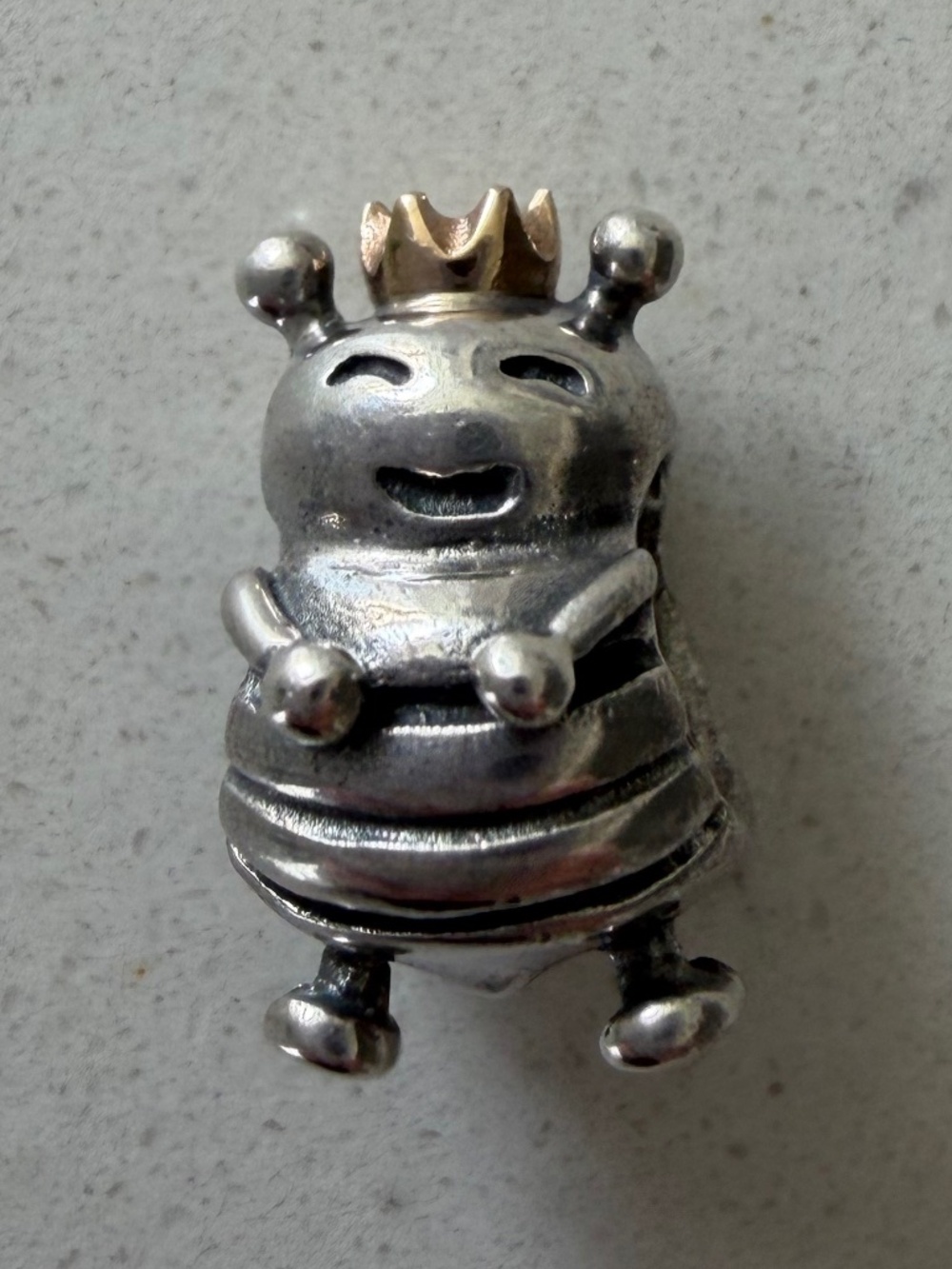 Pandora Retired Queen Bee Charm